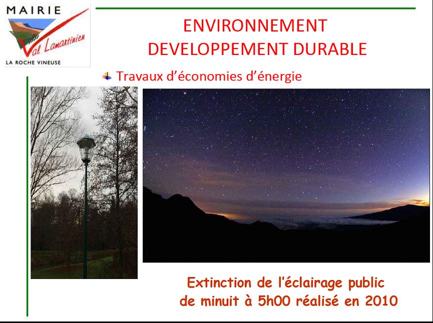 Extinction eclairage