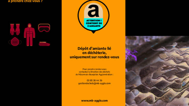 Collecte des déchets d’amiante lié
